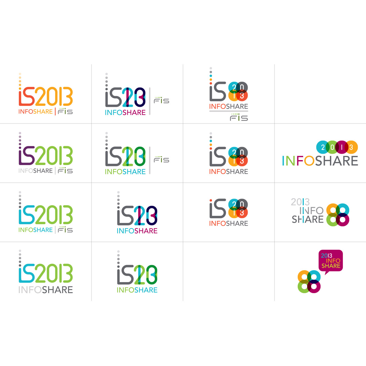 FIS Infoshare Logo Concepts