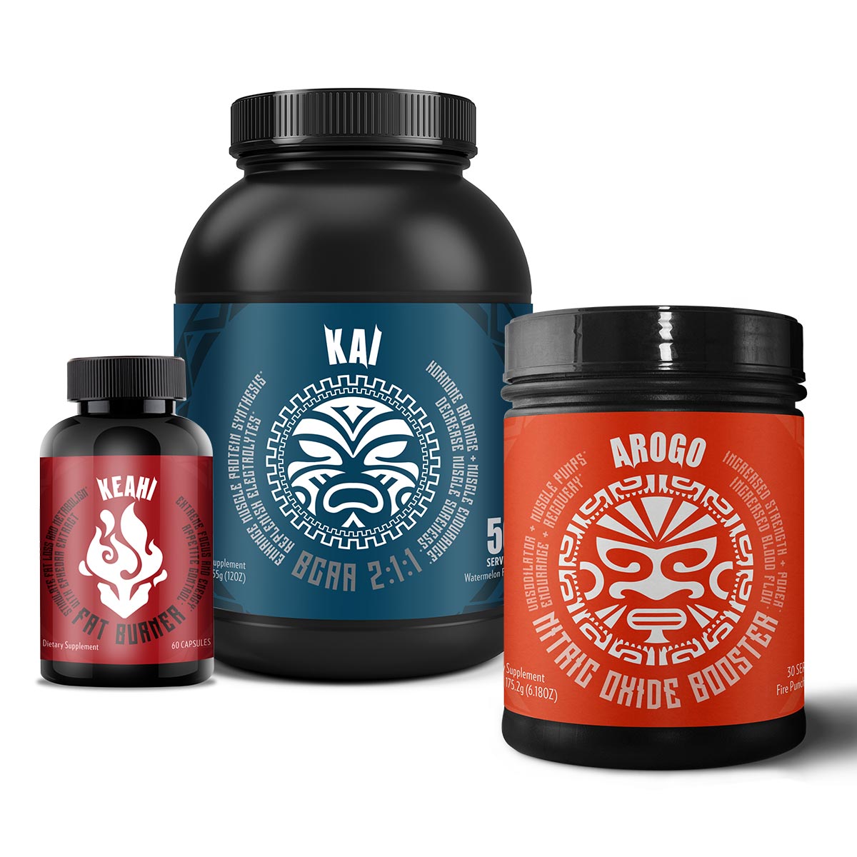 Widstrong Keahi, Kai, and Arogo